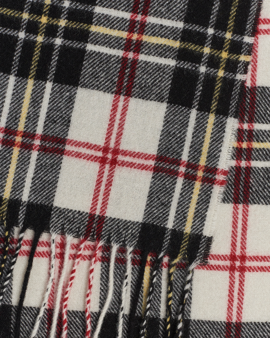 Herren | Morris Arthur Check Scarf Off White | Morris | Arthur Check Scarf Off White