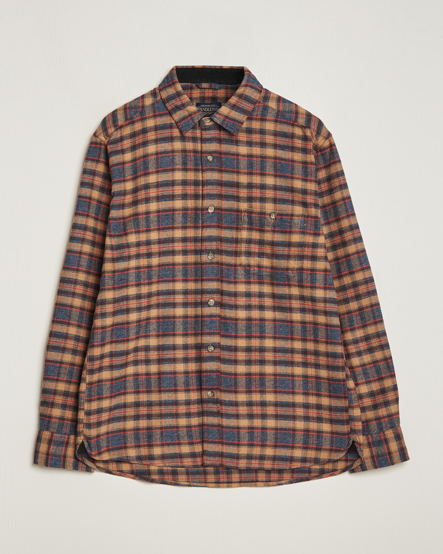 Herren | Hemden | Pendleton | Fremont Flannel Shirt Brown/Black