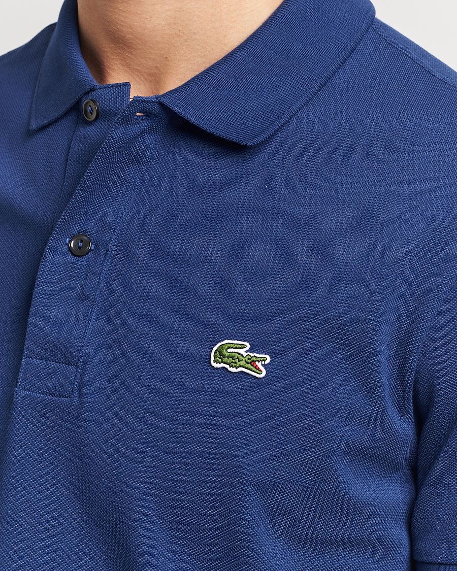 Herren | Poloshirts | Lacoste | Slim Fit Polo Piké Methylene