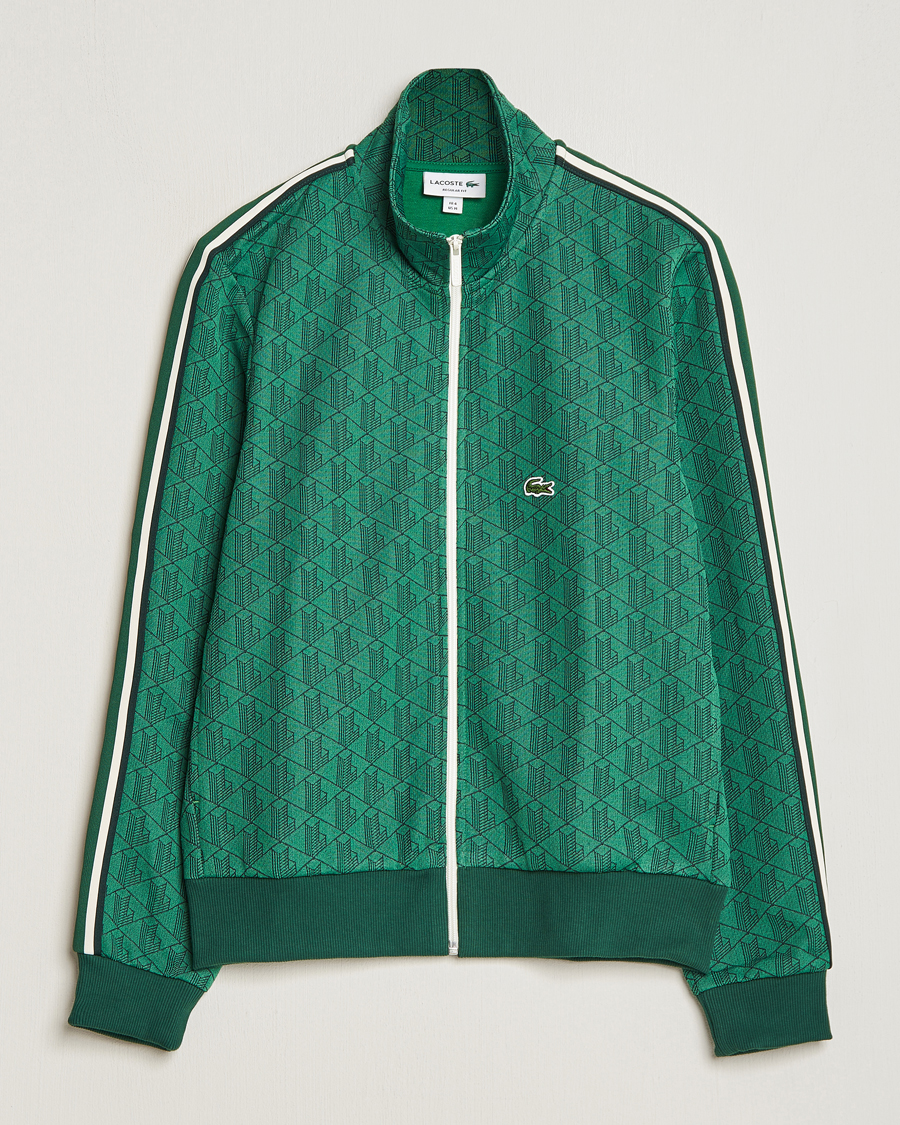 Herren | Pullover | Lacoste | Monogram Full Zip Sweater Rocket