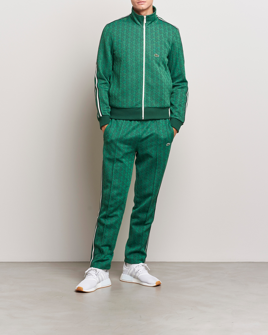 Herren | Pullover | Lacoste | Monogram Full Zip Sweater Rocket