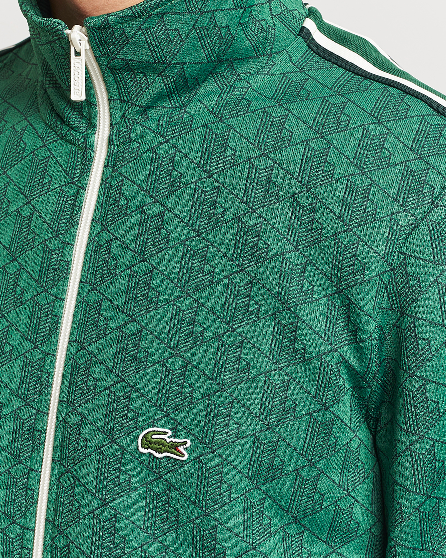 Herren | Pullover | Lacoste | Monogram Full Zip Sweater Rocket