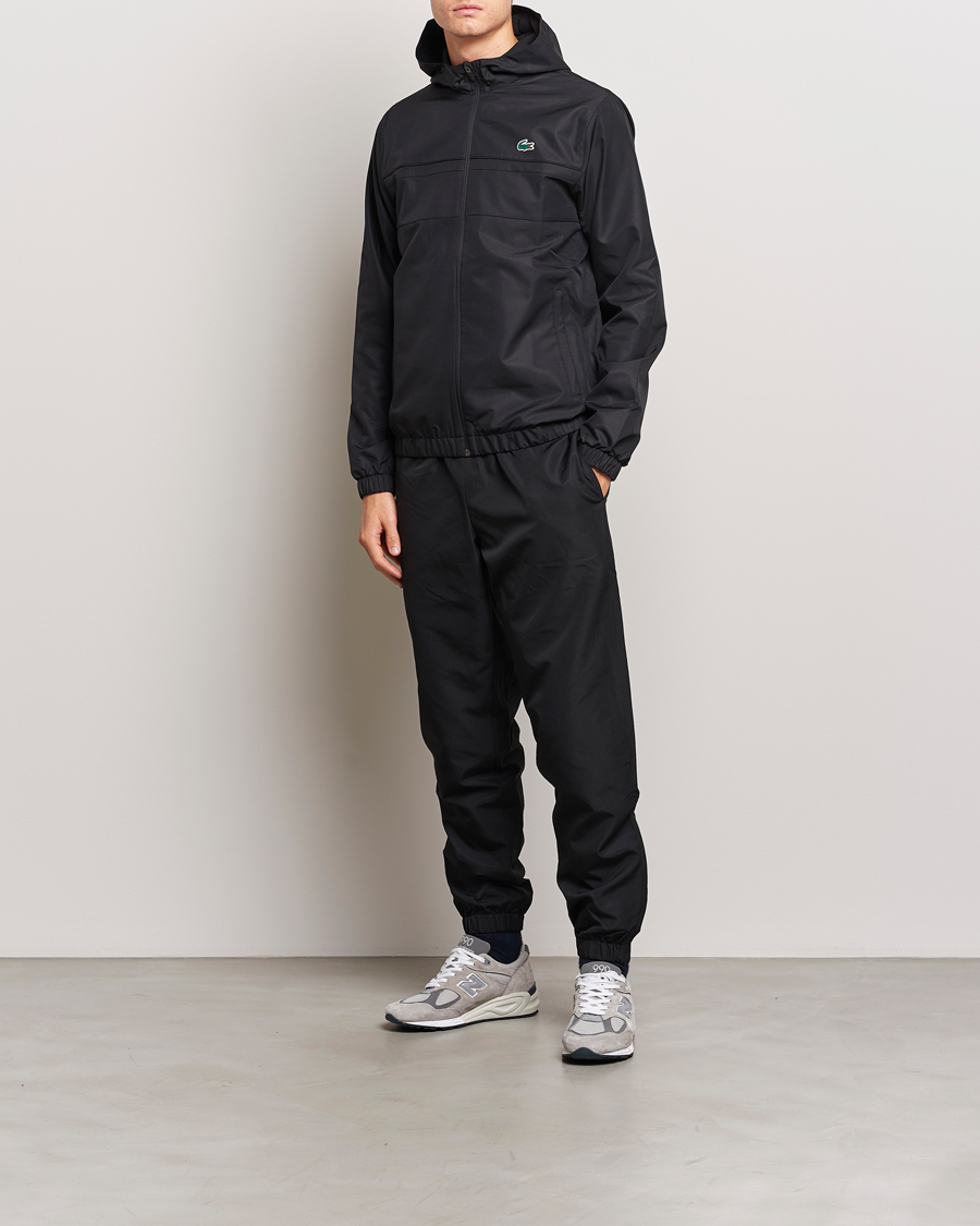 Herren | Pullover | Lacoste Sport | Performance Full Zip Hoodie Black