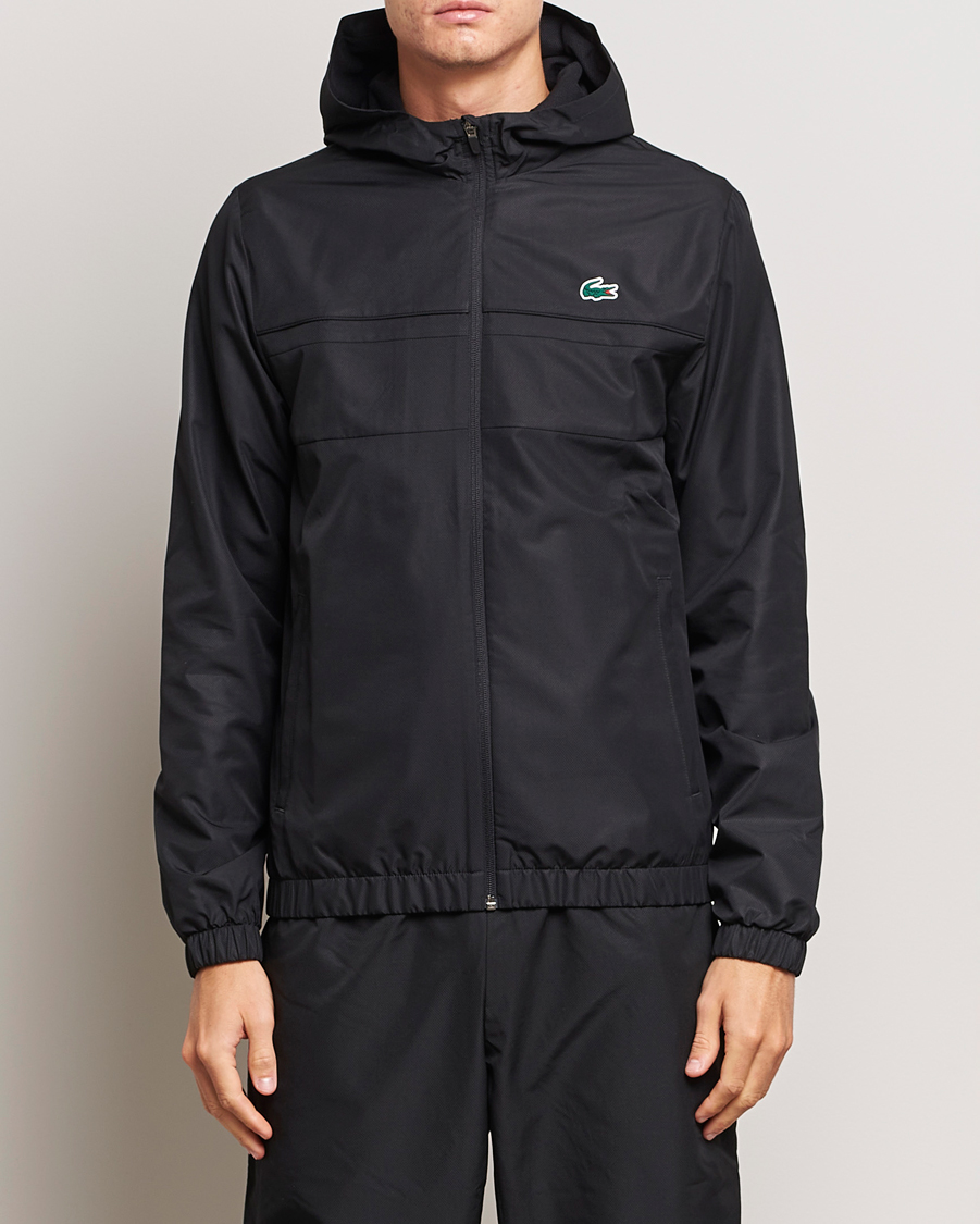 Herren | Pullover | Lacoste Sport | Performance Full Zip Hoodie Black