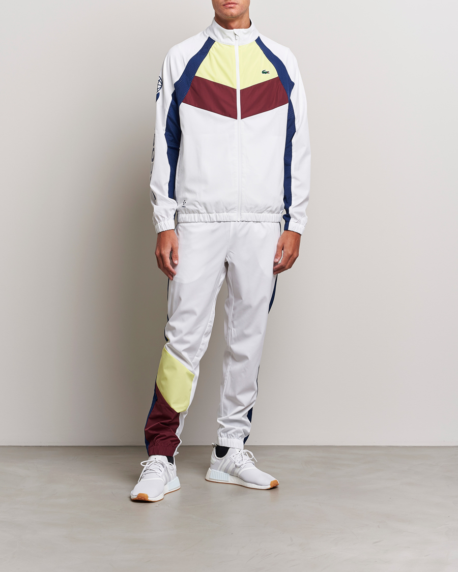 Herren | Hosen | Lacoste Sport | Retro Tennis Tracksuit Set White Multi