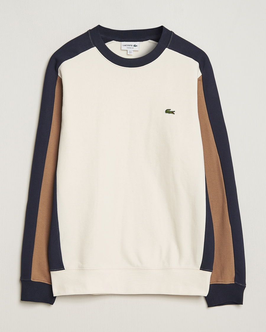 Herren | Pullover | Lacoste | Colorblocked Crew Neck Sweatshirt Lapland/Cookie