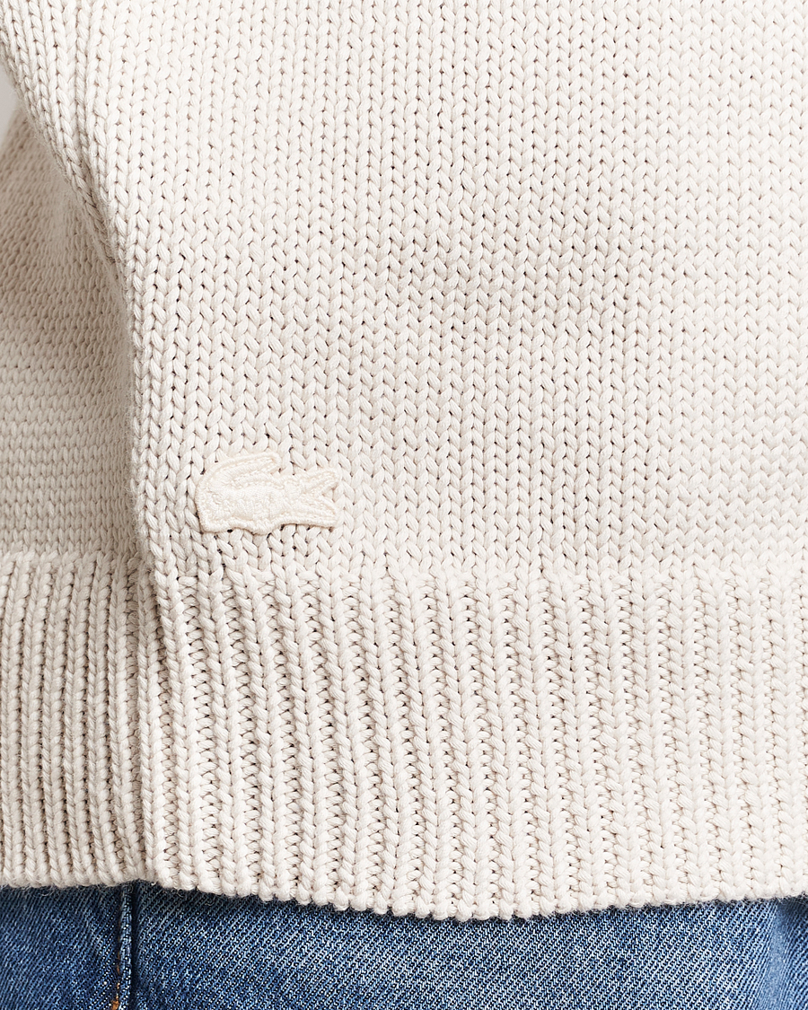 Herren | Pullover | Lacoste | Retro Logo Knitted Crew Neck Sweater Lapland