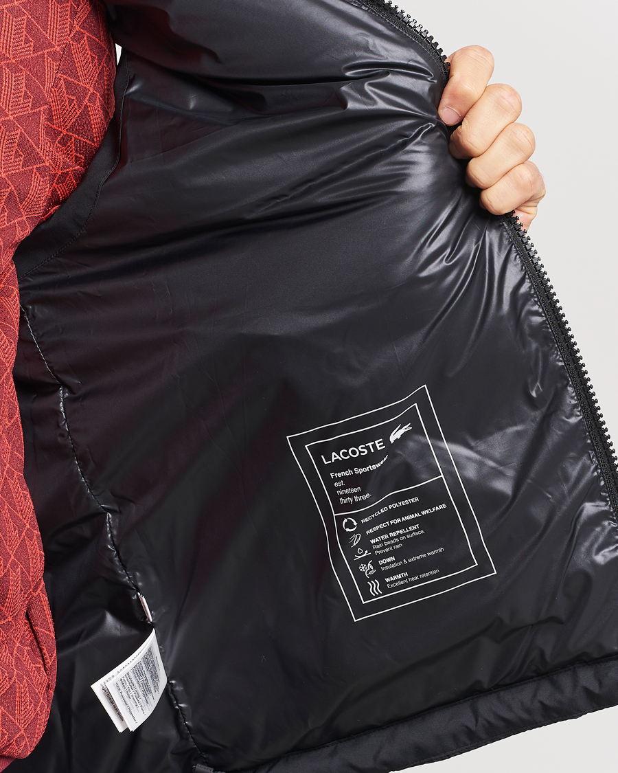 Herren | Jacken | Lacoste | Puffer Down Vest Black