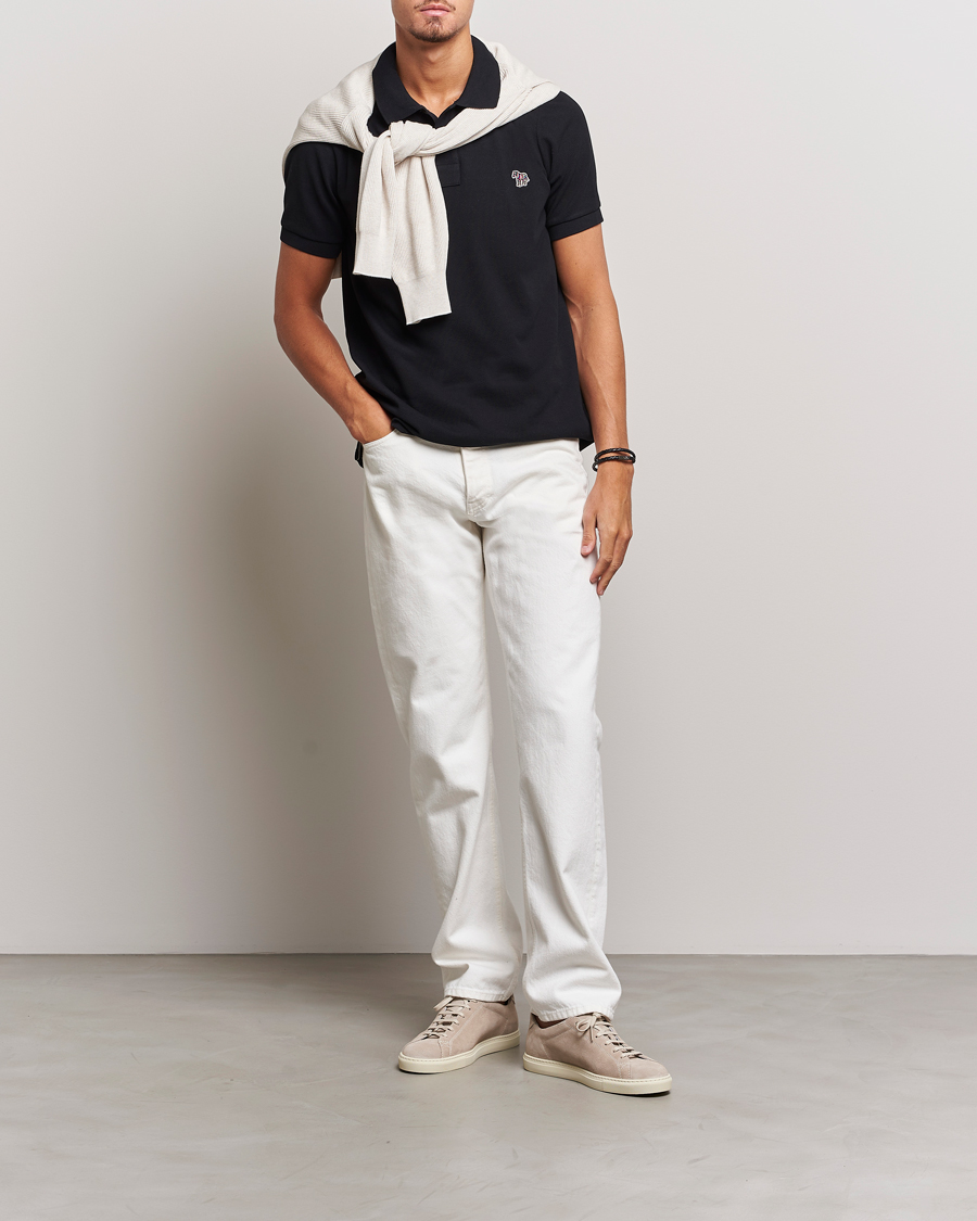 Herren | Poloshirts | PS Paul Smith | Regular Fit Zebra Polo Black