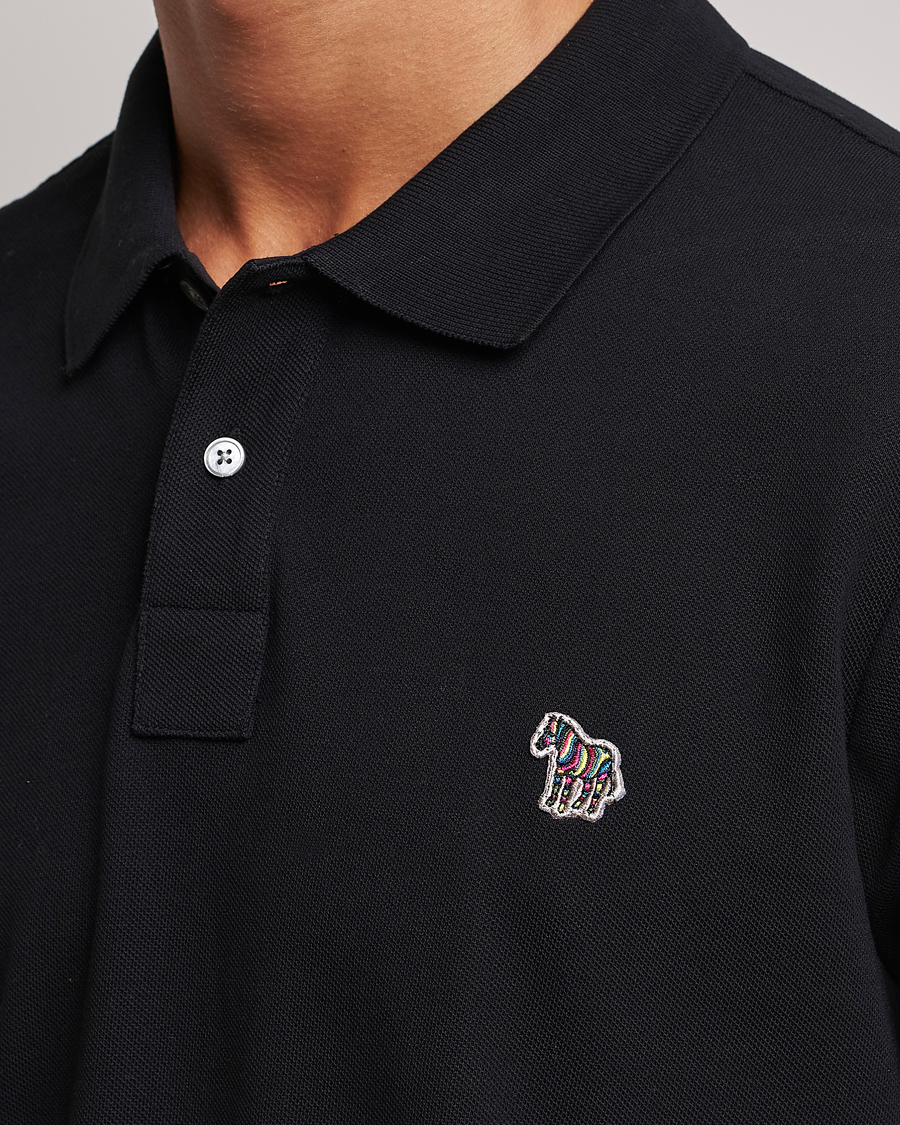 Herren | Poloshirts | PS Paul Smith | Regular Fit Zebra Polo Black