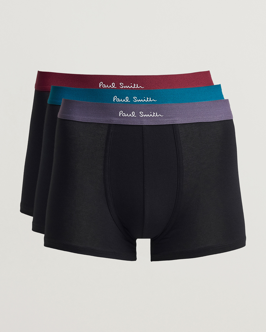 Herren | Unterwäsche | Paul Smith | 3-Pack Trunk Black