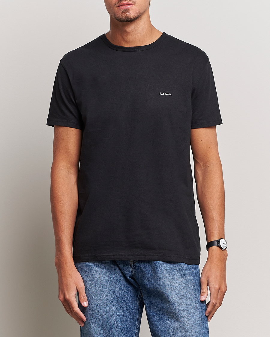 Herren | Multipack | Paul Smith | 3-Pack Crew Neck T-Shirt Black/Grey/White