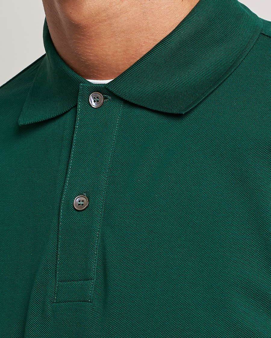Herren | Poloshirts | Paul Smith | Placket Stripe Polo Green