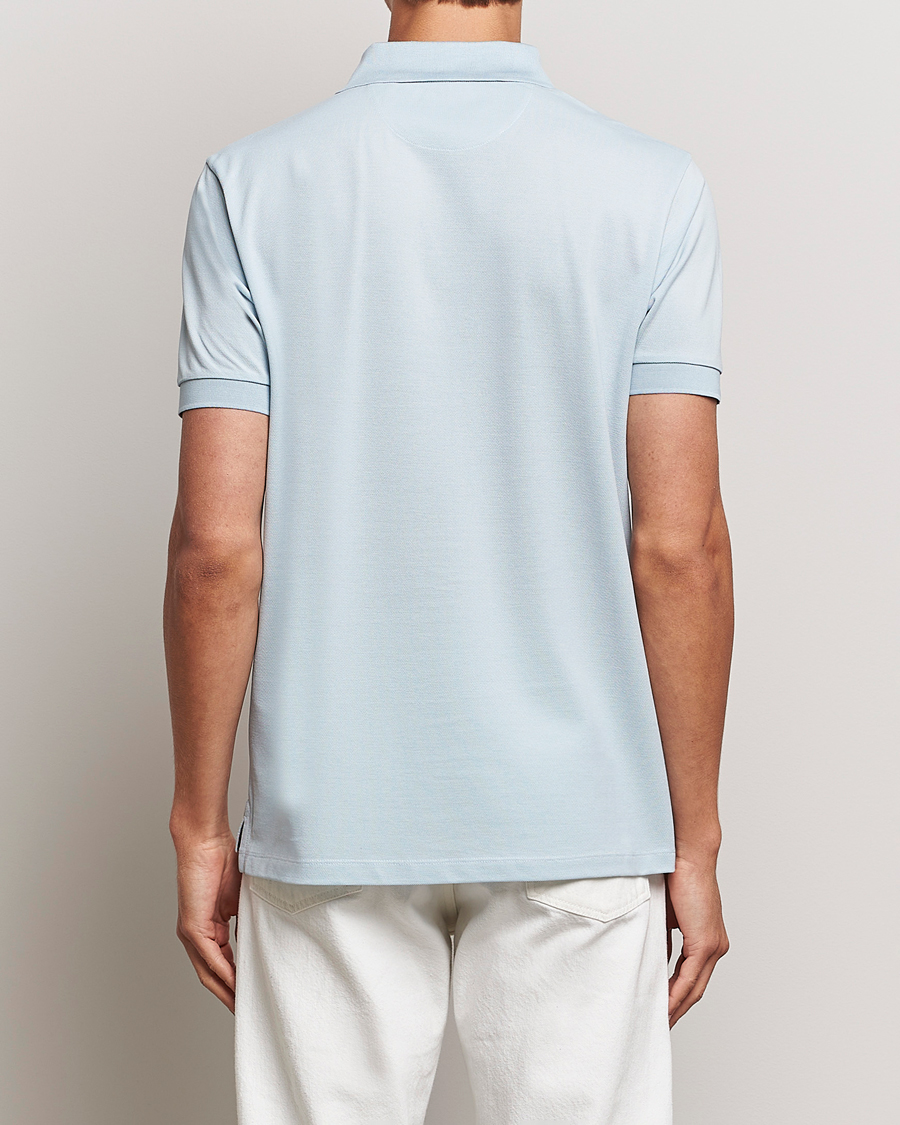 Herren | Poloshirts | Paul Smith | Placket Stripe Polo Light Blue