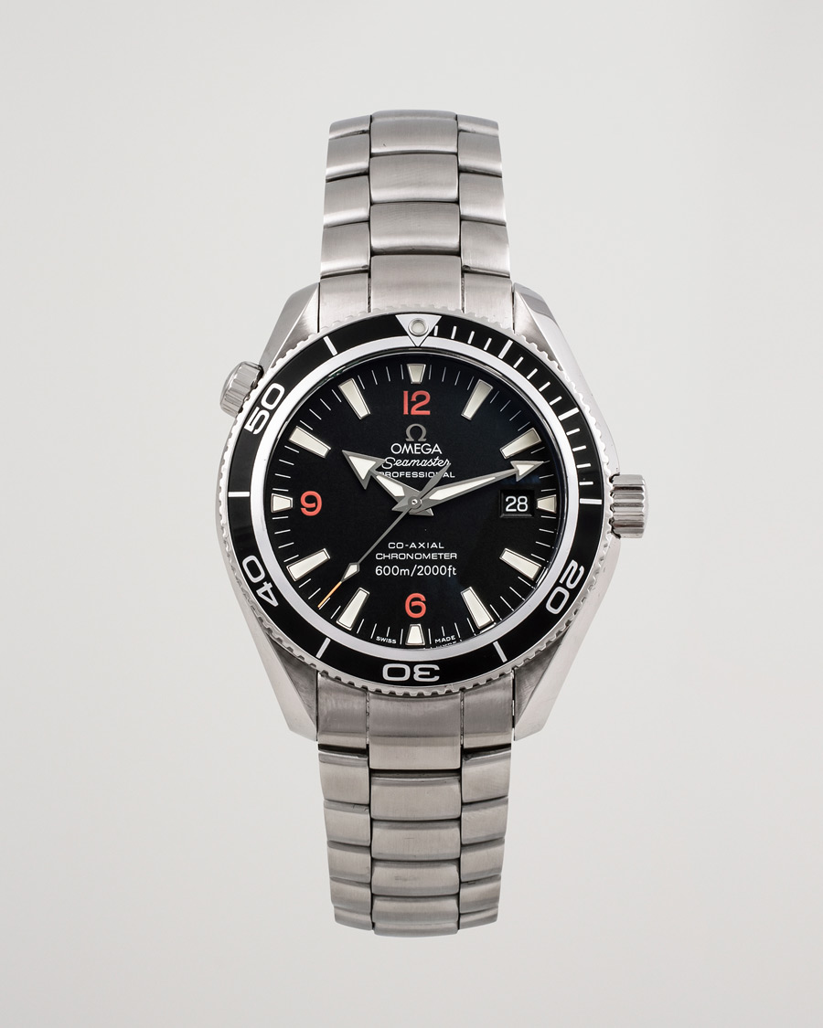 Herren | Omega Pre-Owned Seamaster Planet Ocean 2201.51.00 Steel Black | Omega Pre-Owned | Seamaster Planet Ocean 2201.51.00 Steel Black
