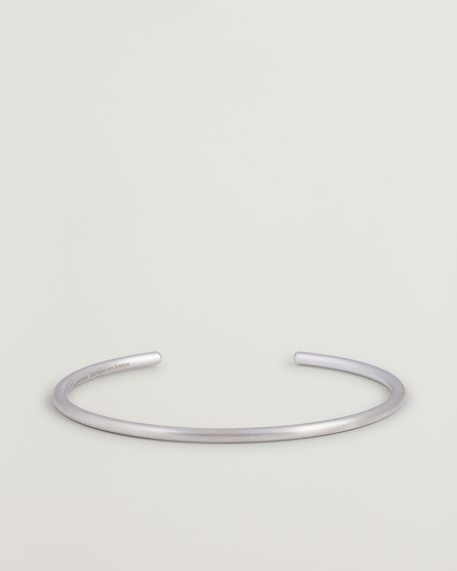 Herren | LE GRAMME Bangle Bracelet Brushed Sterling Silver 7g | LE GRAMME | Bangle Bracelet Brushed Sterling Silver 7g