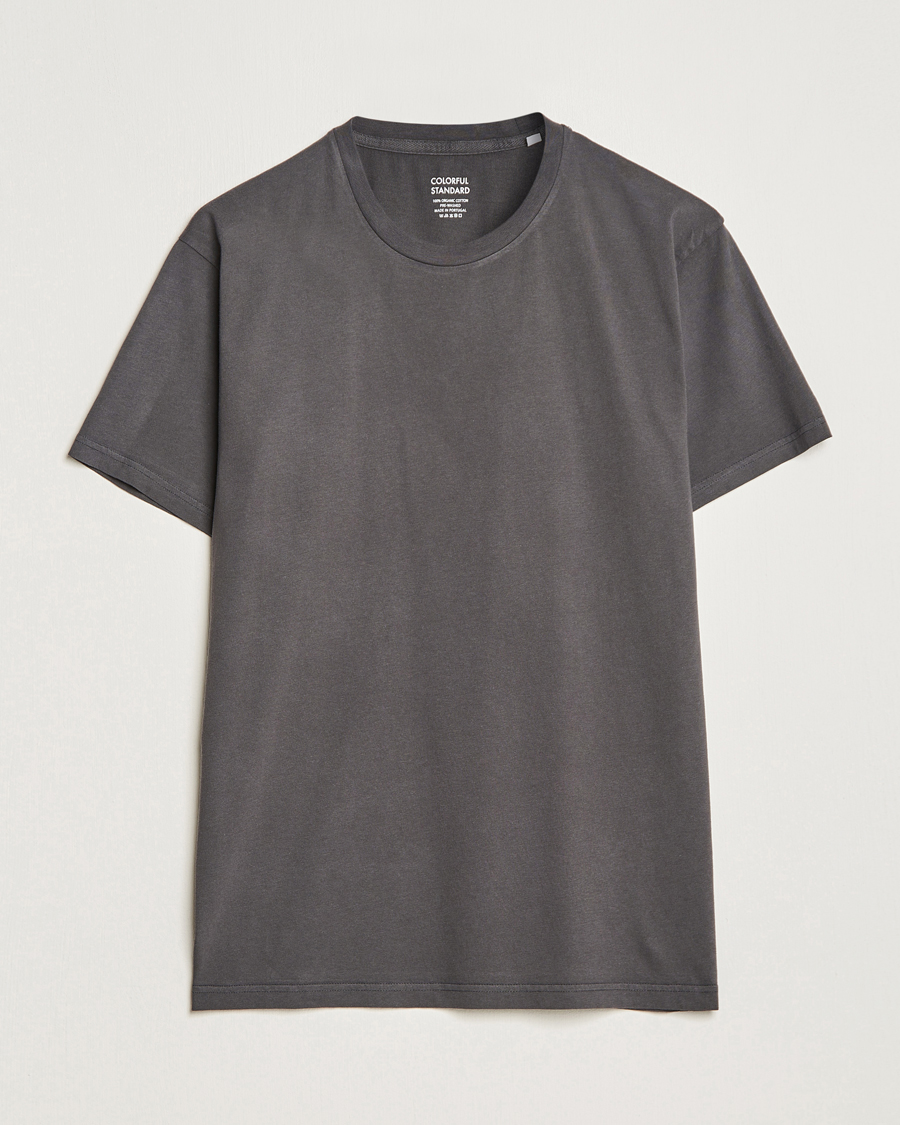 Herren | T-Shirts | Colorful Standard | Classic Organic T-Shirt Lava Grey