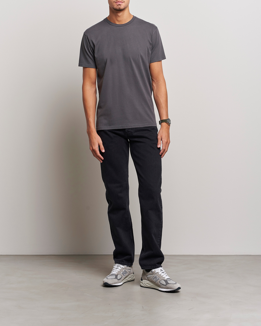 Herren | T-Shirts | Colorful Standard | Classic Organic T-Shirt Lava Grey
