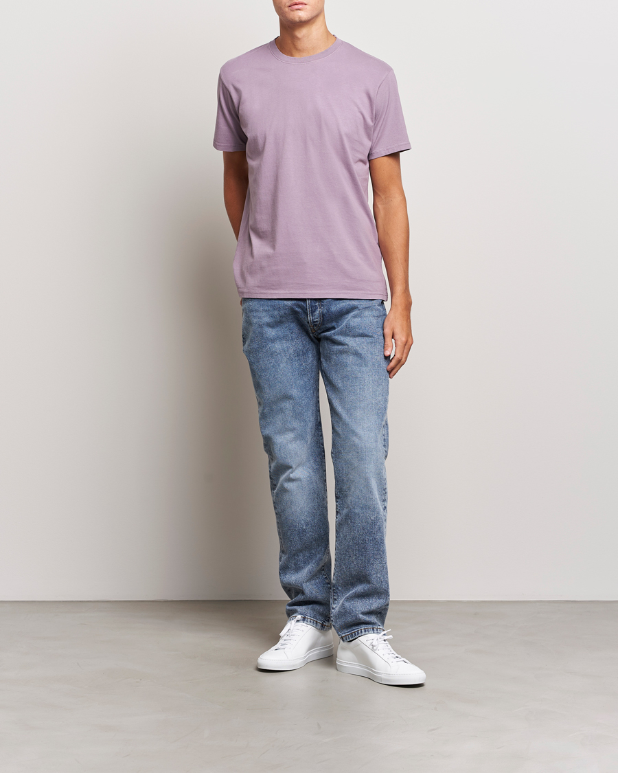 Herren | T-Shirts | Colorful Standard | Classic Organic T-Shirt Purple Haze