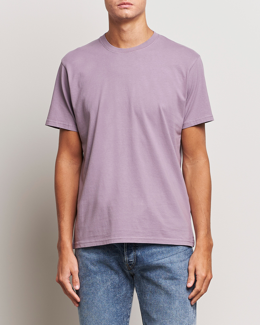 Herren | T-Shirts | Colorful Standard | Classic Organic T-Shirt Purple Haze