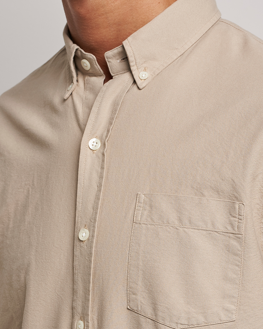 Herren | Hemden | Colorful Standard | Classic Organic Oxford Button Down Shirt Oyster Grey
