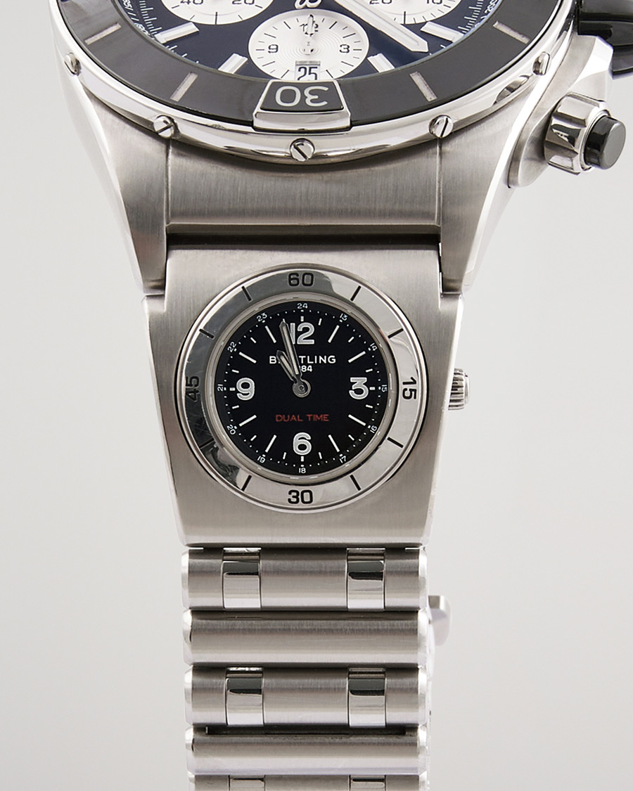 Herren | Breitling Pre-Owned Super Chronomat B01 44 Steel Black | Breitling Pre-Owned | Super Chronomat B01 44 Steel Black