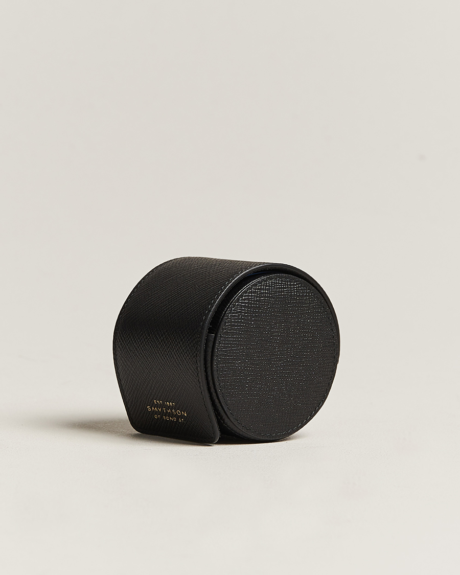 Herren | Uhren- und Schmuckkasten | Smythson | Panama Single Watch Roll Black