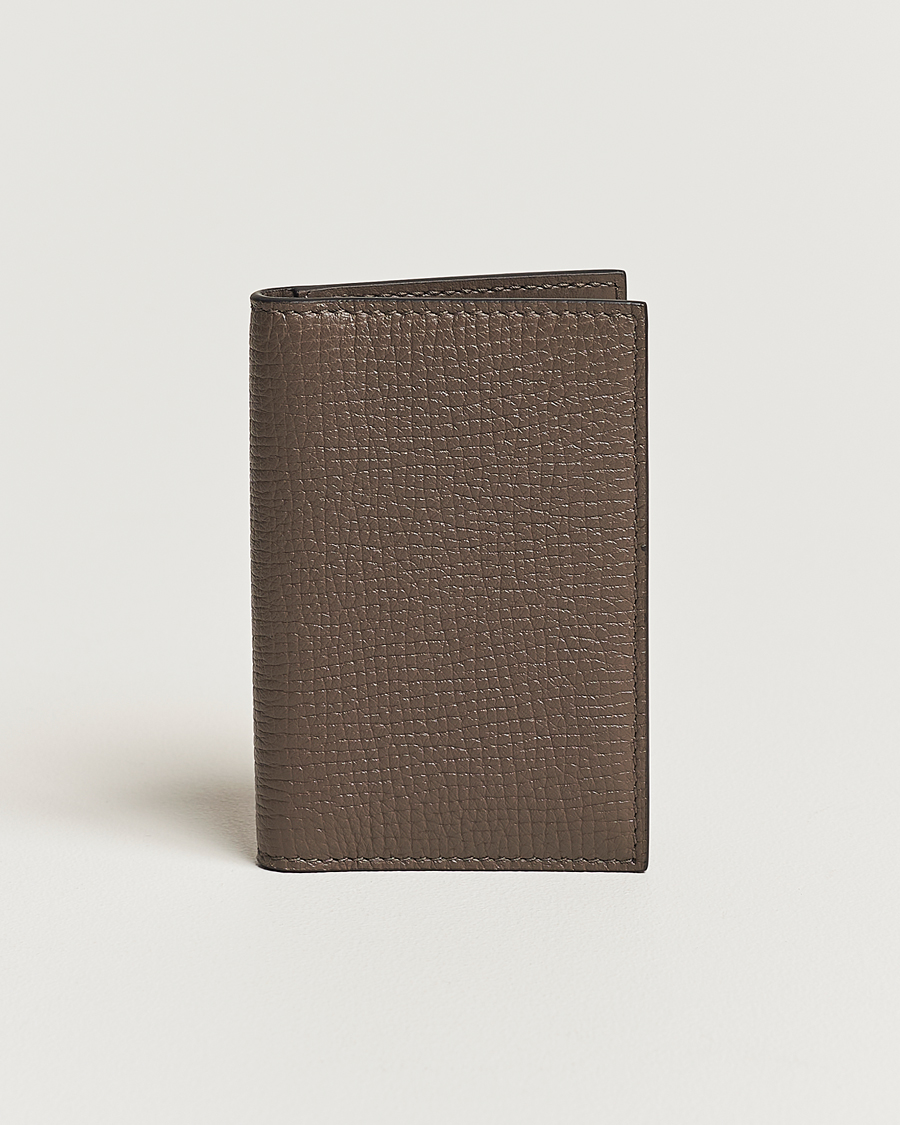 Herren | Smythson Ludlow 6 Folded Wallet Dark Taupe | Smythson | Ludlow 6 Folded Wallet Dark Taupe