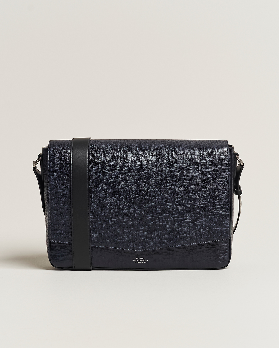 Herren | Smythson Ludlow Messenger Bag Navy | Smythson | Ludlow Messenger Bag Navy