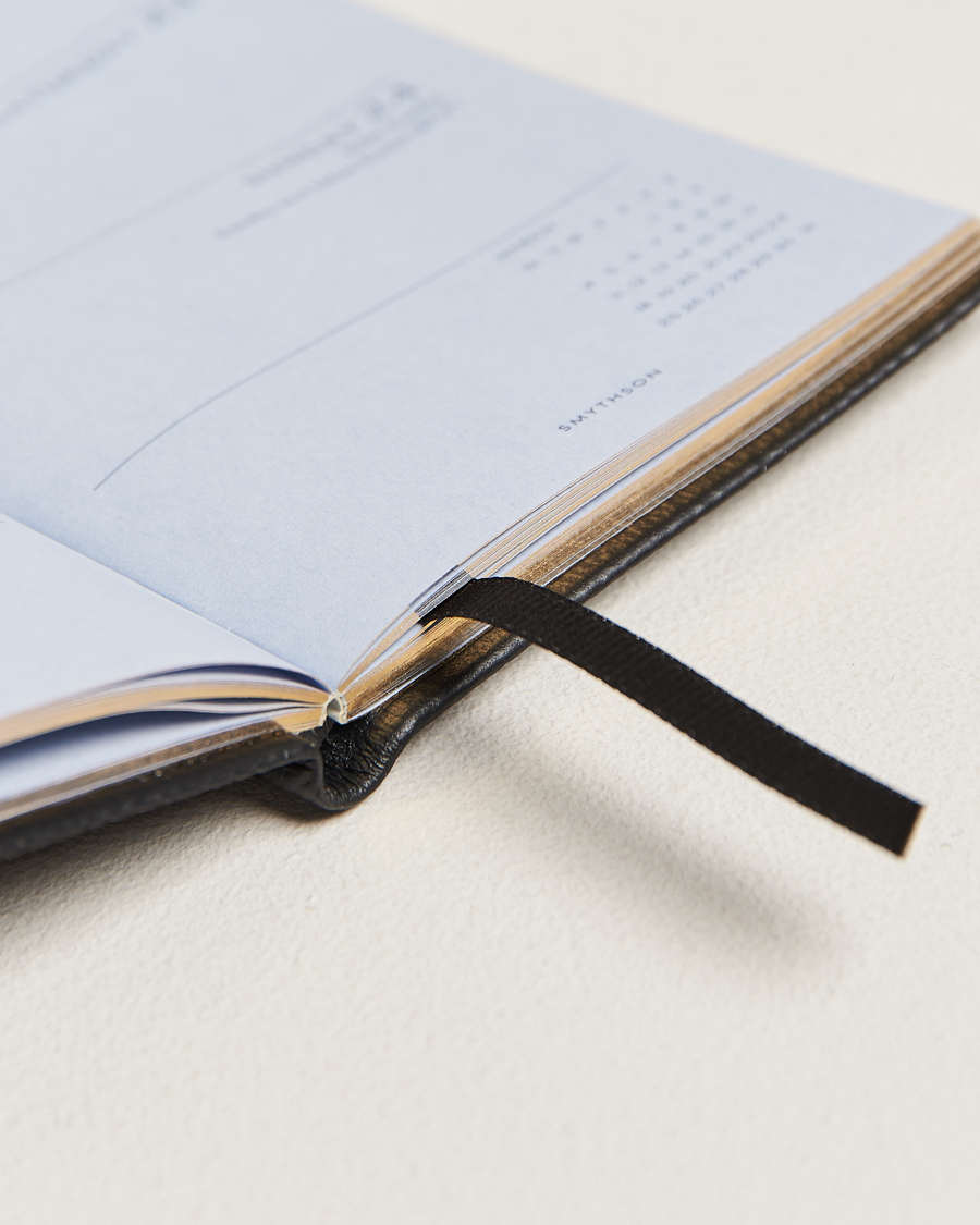 Herren | Smythson Panama Crossgrain Diary 2024 Black | Smythson | Panama Crossgrain Diary 2024 Black