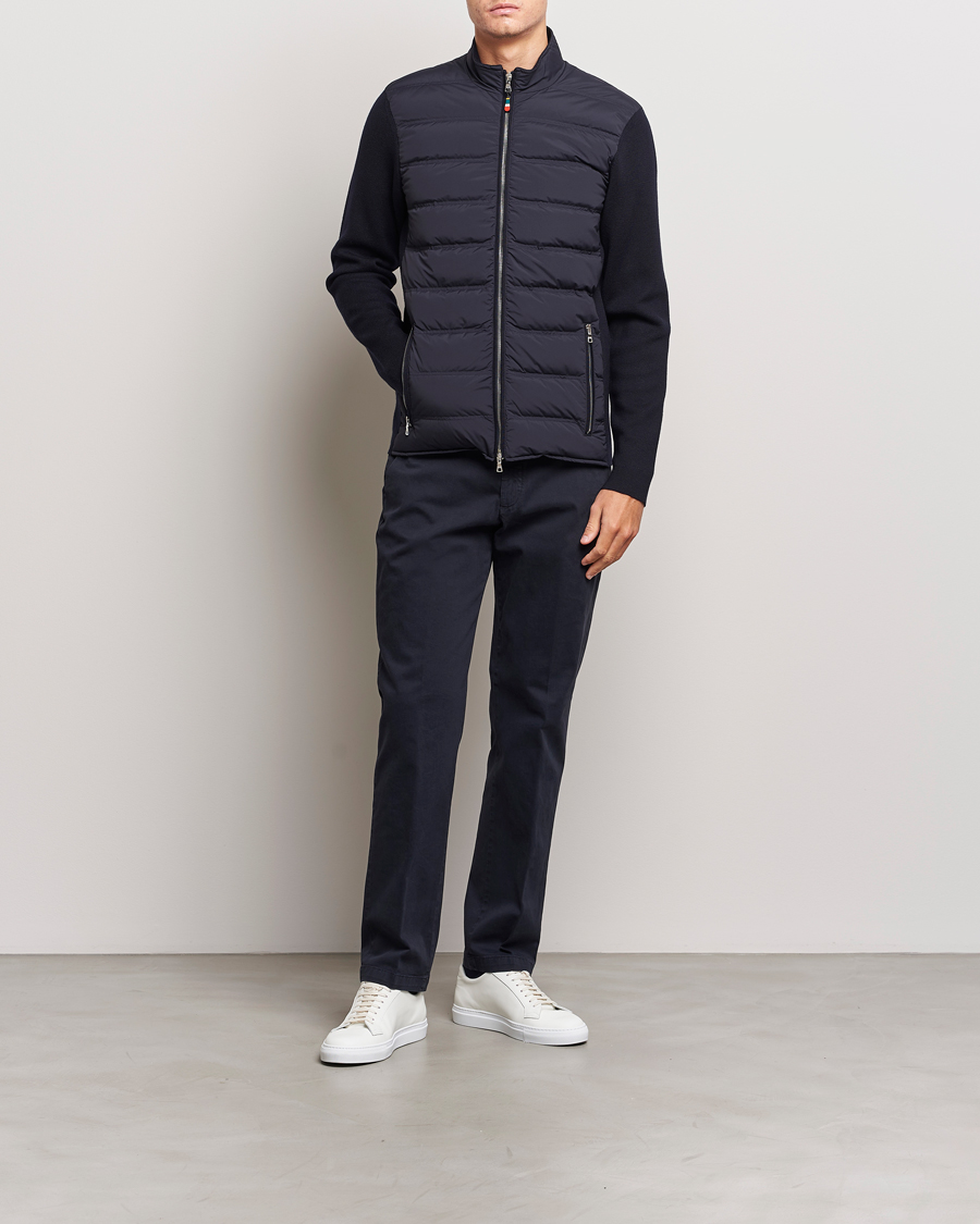 Herren | Jacken | Orlebar Brown | Wallace Hybrid Padded Jacket Night Iris