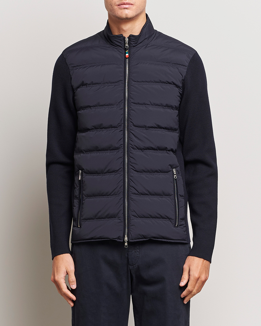 Herren | Jacken | Orlebar Brown | Wallace Hybrid Padded Jacket Night Iris