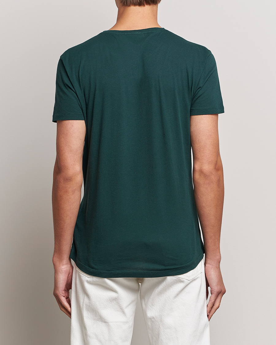 Herren | T-Shirts | Orlebar Brown | OB Cotton T-Shirt Dark Sherwood