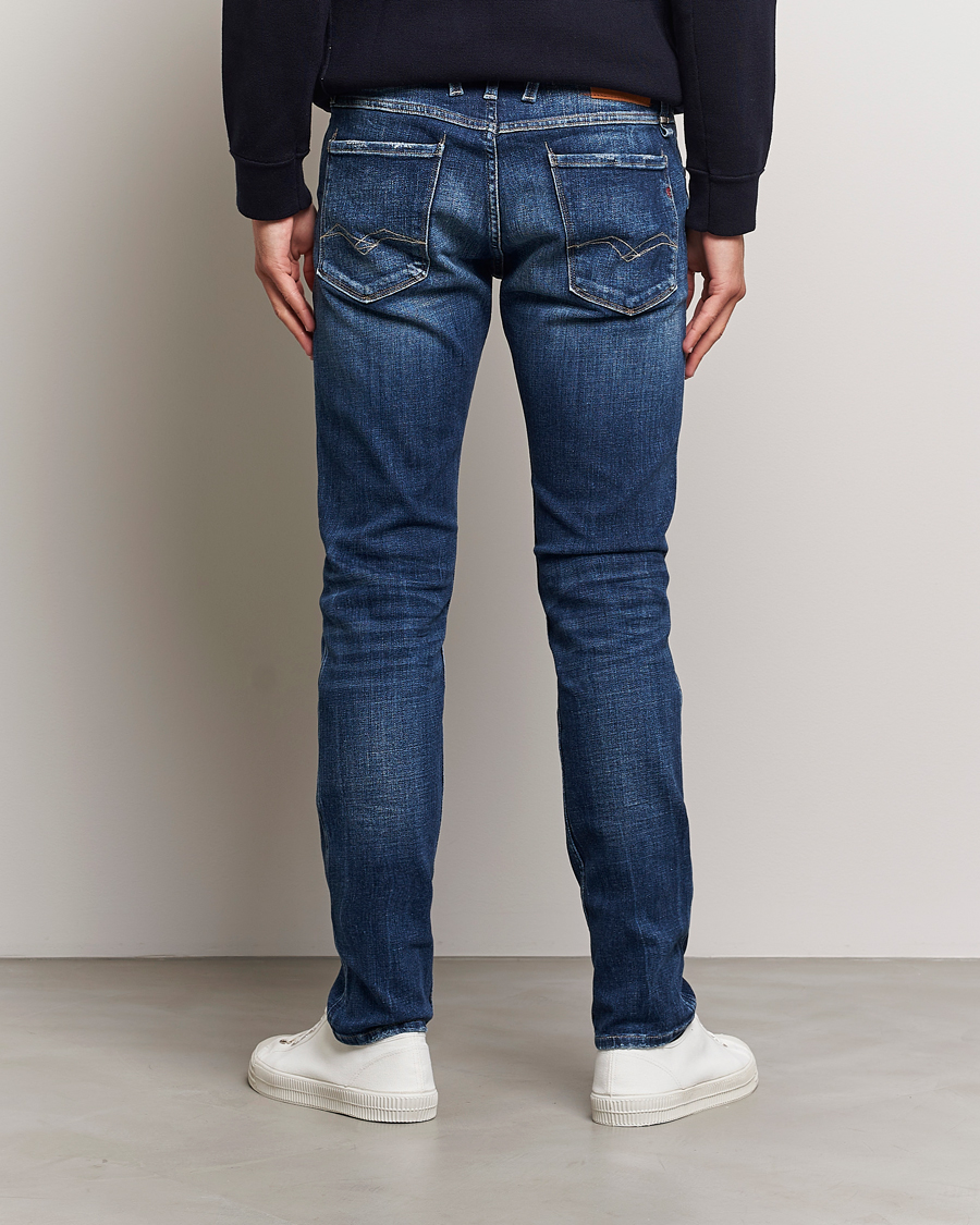 Herren | Jeans | Replay | Anbass 5 Years Wash Jeans Dark Blue