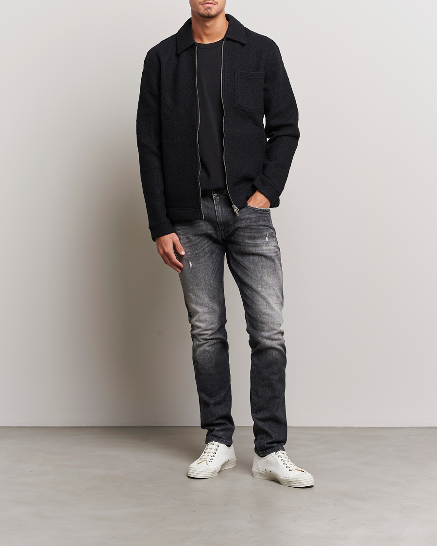 Herren | Jeans | Replay | Anbass 5 Years Wash Jeans Grey Black