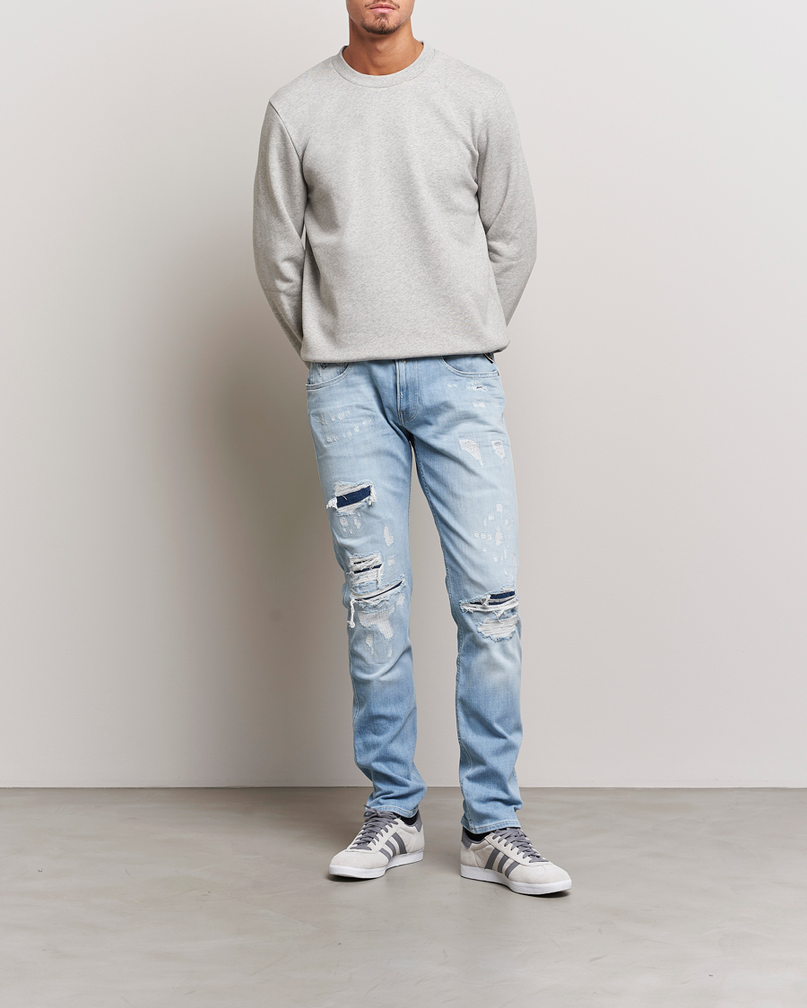 Herren | Jeans | Replay | Anbass 20 Years Wash Jeans Light Blue