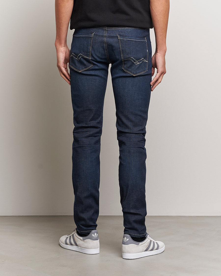 Herren | Jeans | Replay | Anbass Hyperflex Re-Used Jeans Dark Blue