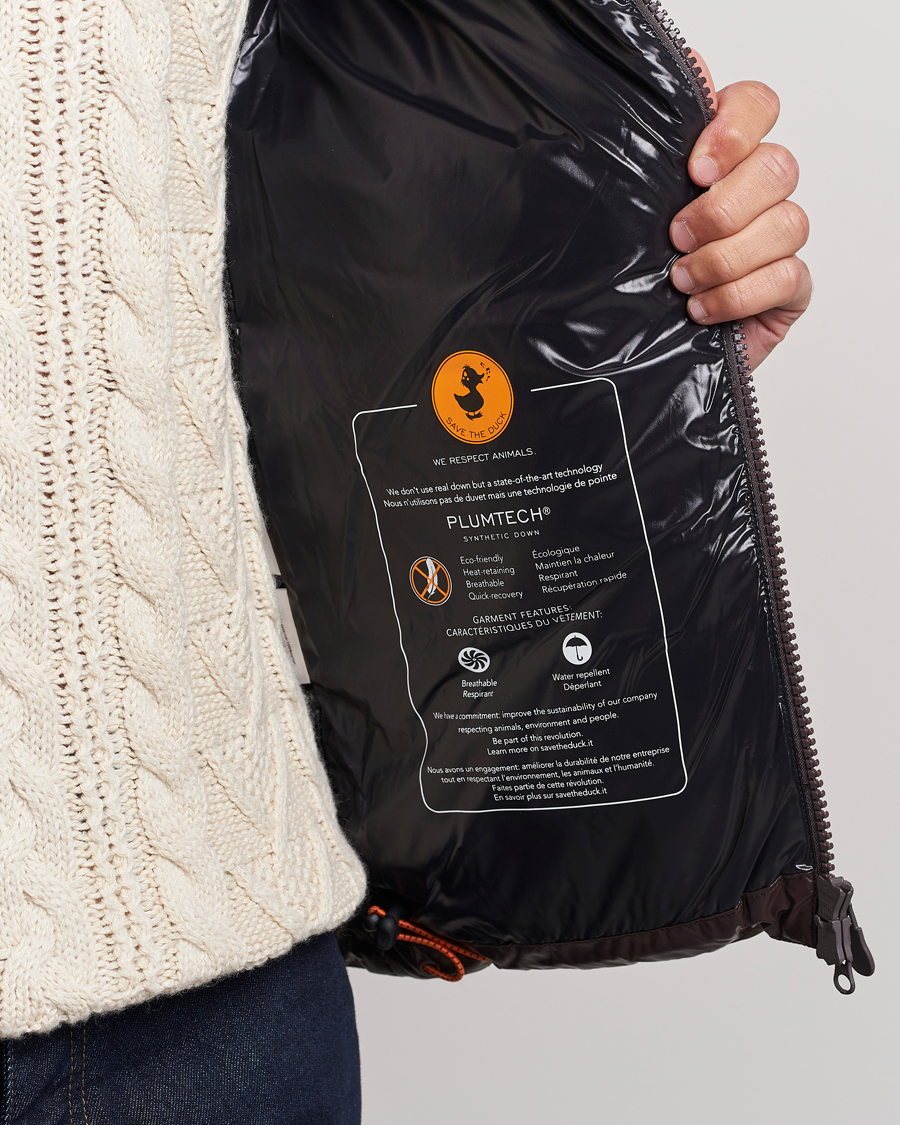 Herren | Jacken | Save The Duck | Edgard Padded Puffer Brown Black