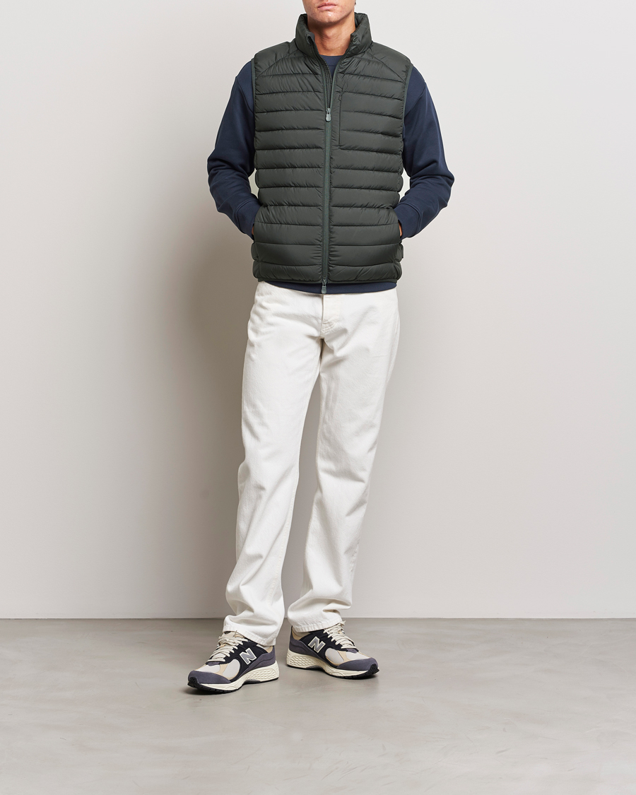 Herren | Jacken | Save The Duck | Rhus Matt Lightweight Vest Green Black