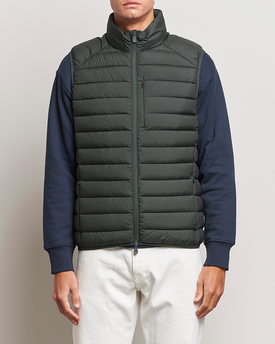 Herren | Jacken | Save The Duck | Rhus Matt Lightweight Vest Green Black