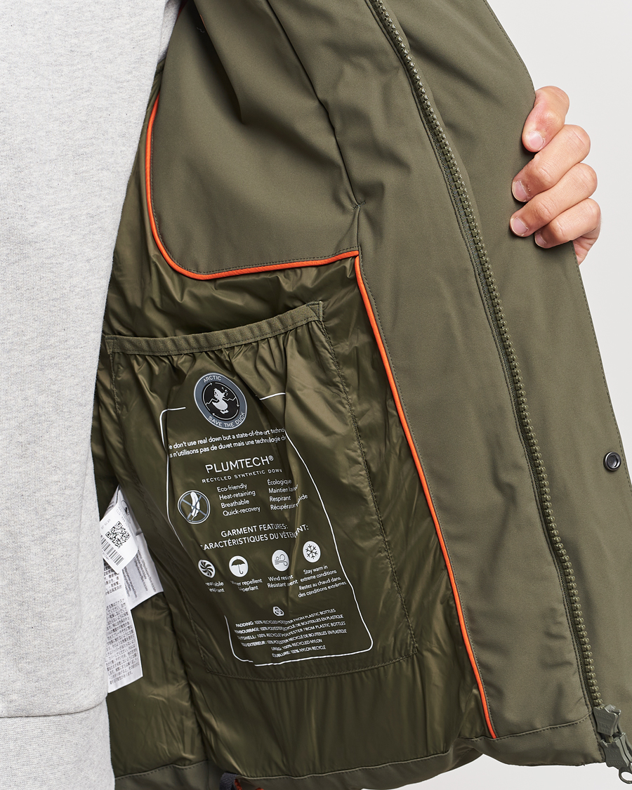 Herren | Jacken | Save The Duck | Alter Short Arctic Parka Laurel Green