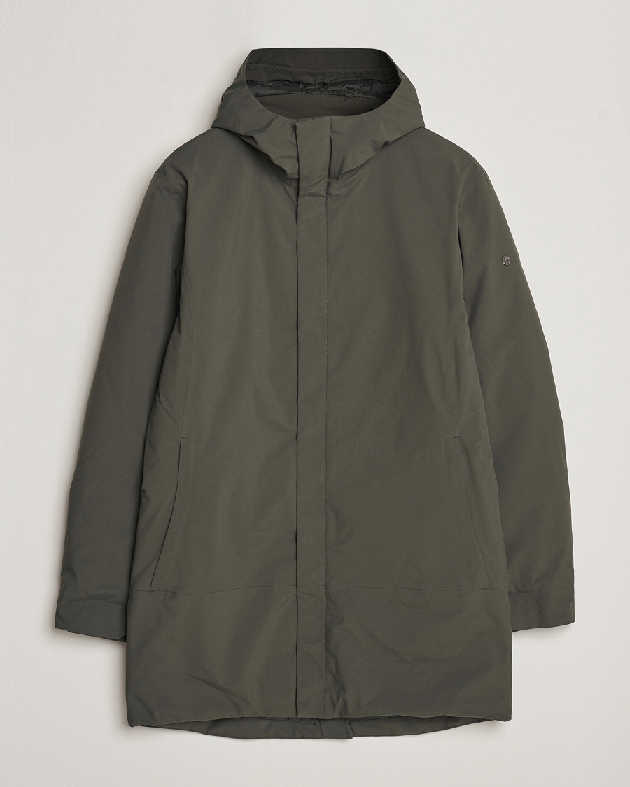 Herren | Jacken | Scandinavian Edition | Loft Waterproof Padded Coat Dark Olive