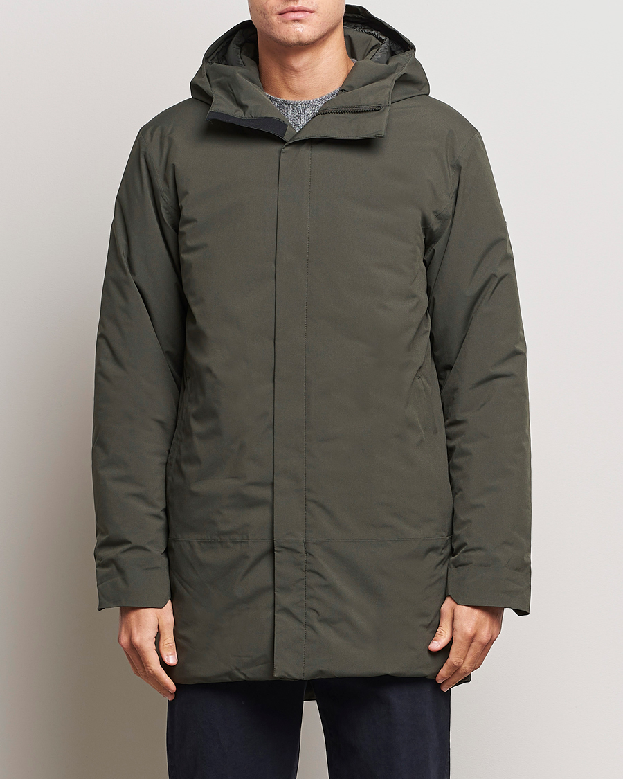 Herren | Jacken | Scandinavian Edition | Loft Waterproof Padded Coat Dark Olive