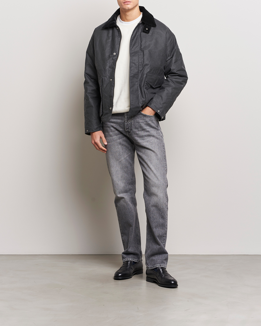 Herren | Jacken | Sunflower | Waxed Short Jacket Black