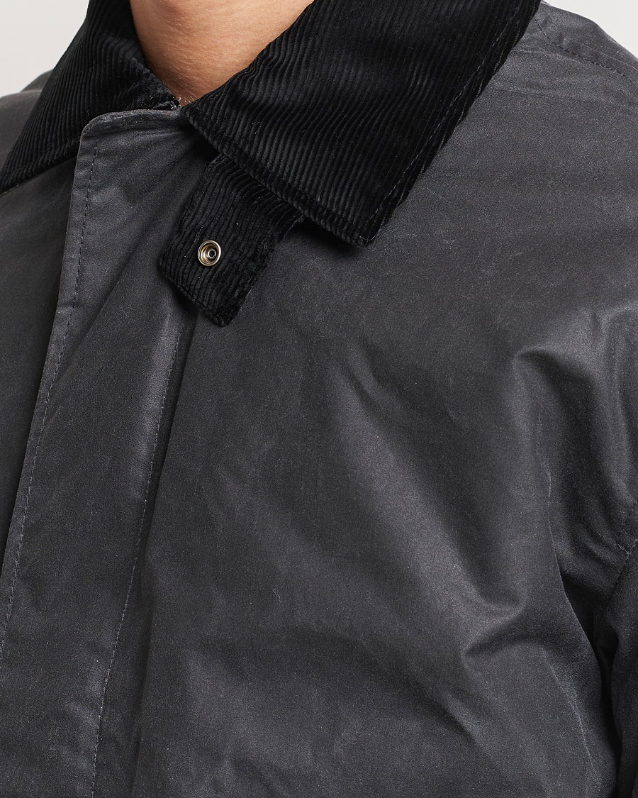 Herren | Jacken | Sunflower | Waxed Short Jacket Black