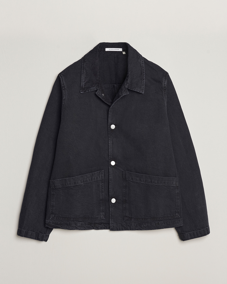 Herren | Jacken | Sunflower | Worker Denim Jacket Black
