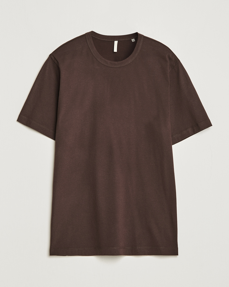 Herren | T-Shirts | Sunflower | Day Tee Dark Brown