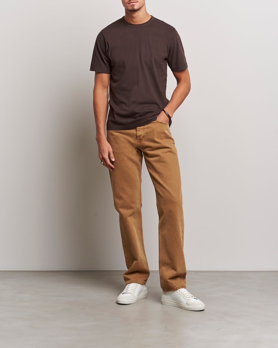 Herren | T-Shirts | Sunflower | Day Tee Dark Brown