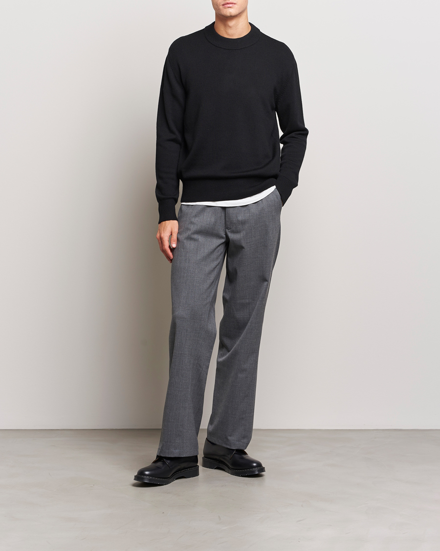 Herren | Pullover | Sunflower | Moon Merino Sweater Black