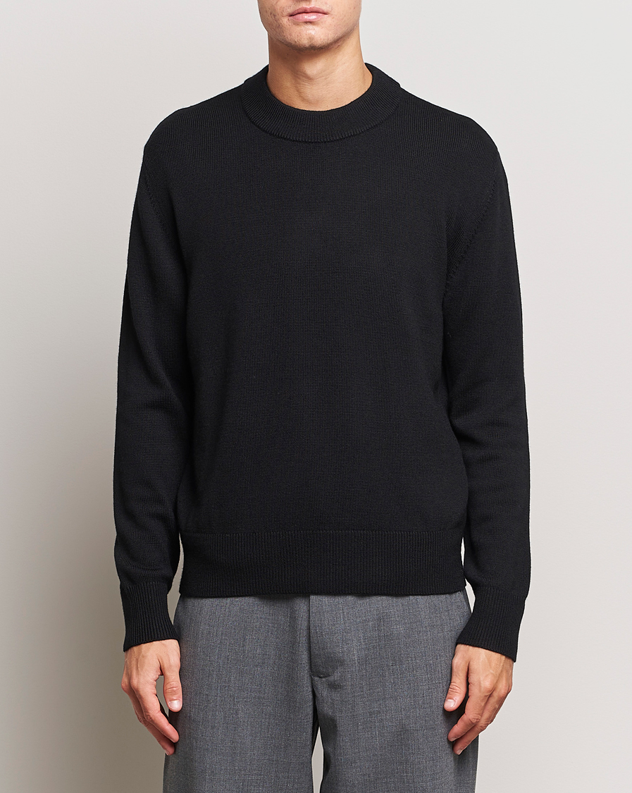 Herren | Pullover | Sunflower | Moon Merino Sweater Black